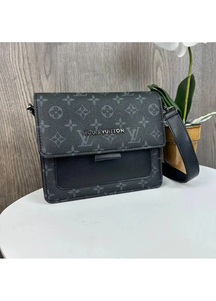 Женская мини сумочка клатч экокожа 19х15х7 см черная No Brand (398478068)