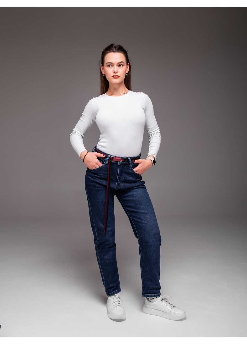 Джинси жіночі утеплені No Brand - (369608312)