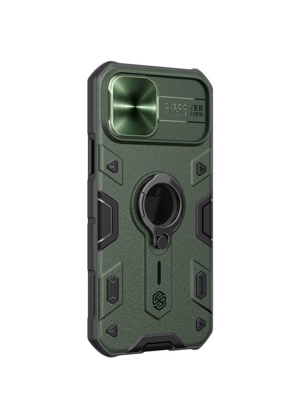 TPU+PC чохол CamShield Armor (шторка на камеру) для Apple iPhone 12 Pro / 12 (6.1") Nillkin (292632984)