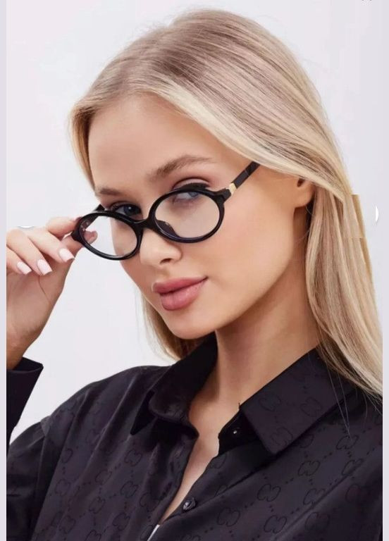 Окуляри для іміджу з прозорою лінзою (арт.4012) No Brand (347316567)