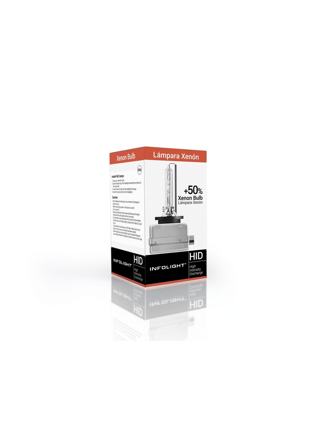 Ксеноновая лампа D1S (+50%) 5000K Infolight (360563167)