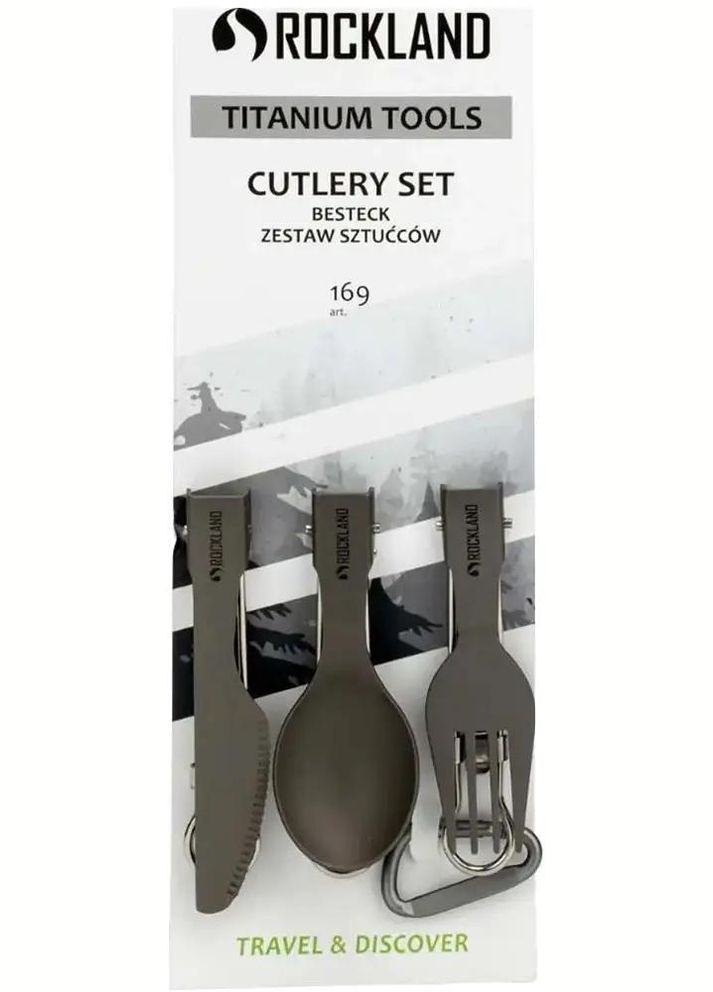 Набір столових приладів Titanium Tools Rockland (316437623)