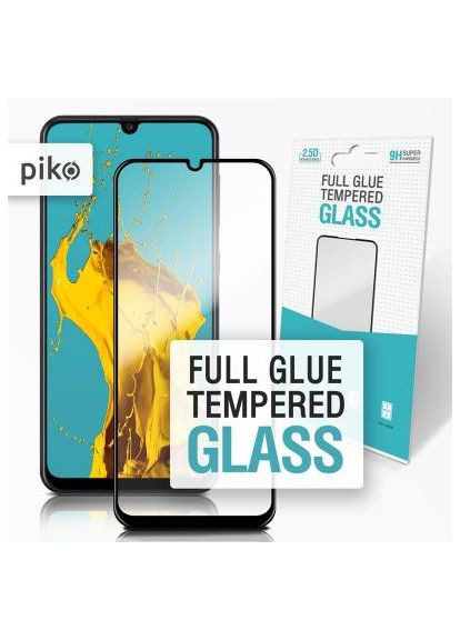 Стекло защитное (1283126510212) Piko Full Glue для Samsung S21 (G991) black (366488922)