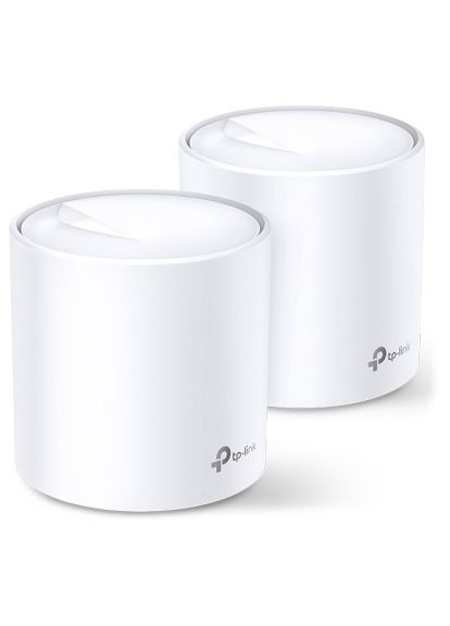 Точка доступа Wi-Fi DECO X20 2PK AX1800 1xGE LAN 1xGE WAN MU-MIMO OFDMA MESH (DECO-X20-2-PACK) TP-Link DECO X20 2PK AX1800 1xGE LAN 1xGE WAN MU-MIMO OFDM (368774600)