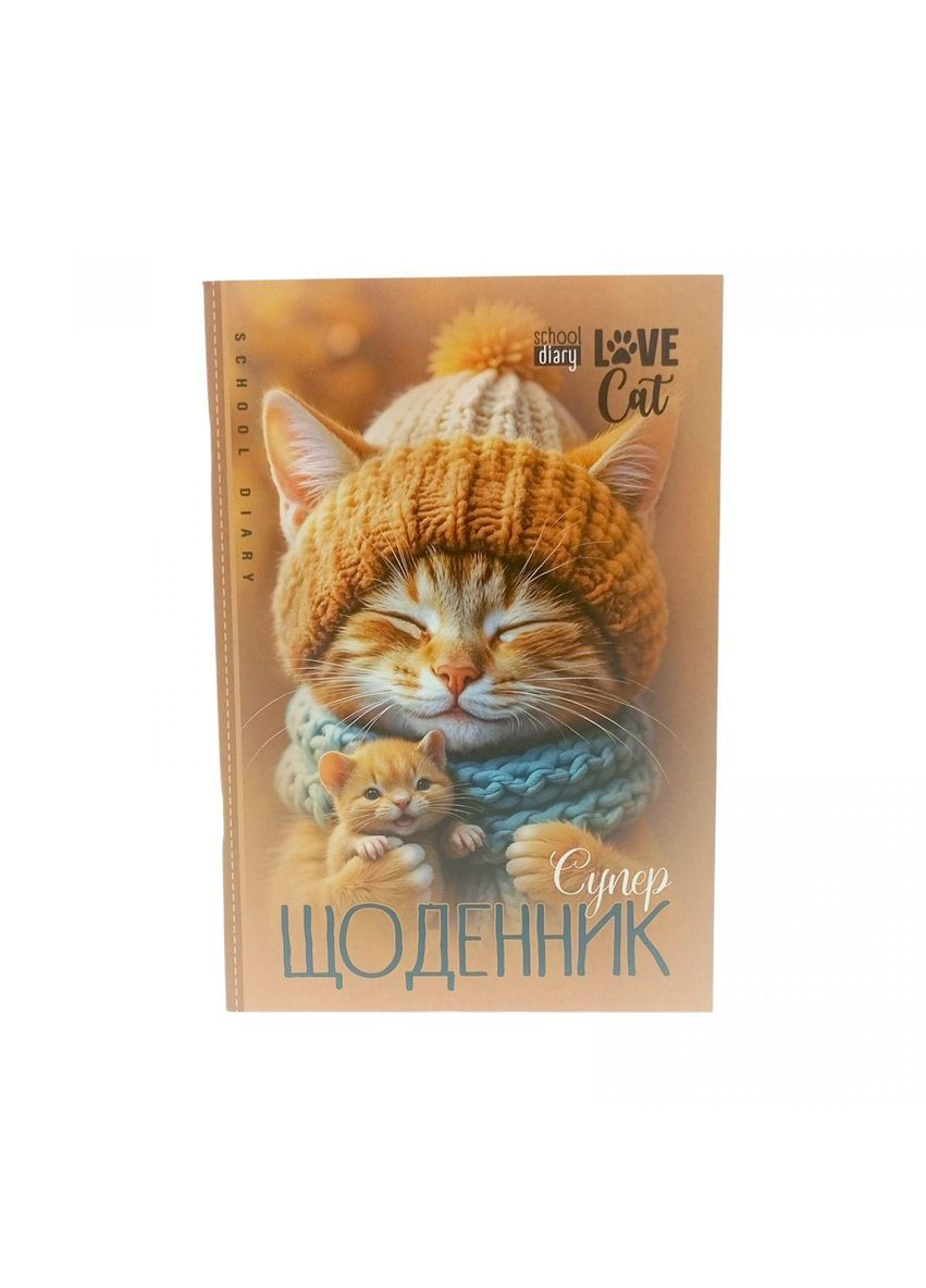 Щоденник, зимові дні котиків. 160х235 мм, 40 л. (25099) MANDARIN (362419843)