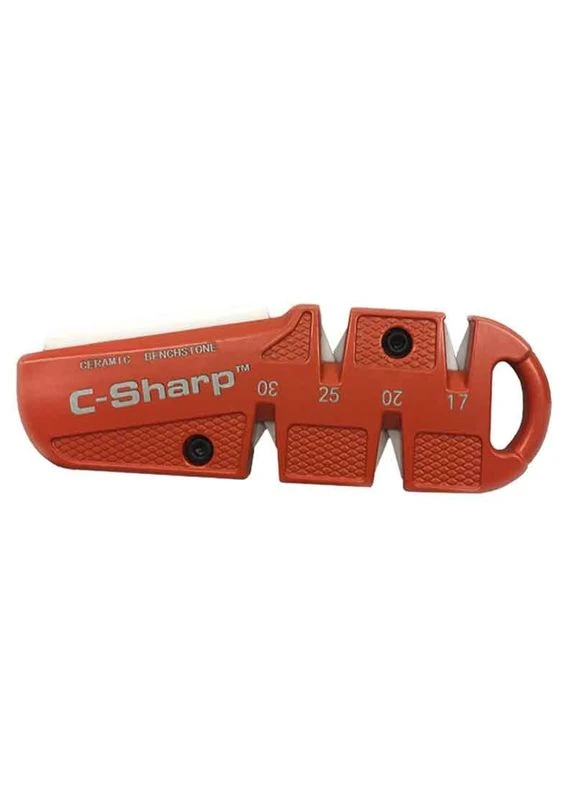 Точилка для ножей C-Sharp (зернистость: 600/800), оранжевая, для заточки ножей, крючков и охотничьих ножей Lansky (396648823)