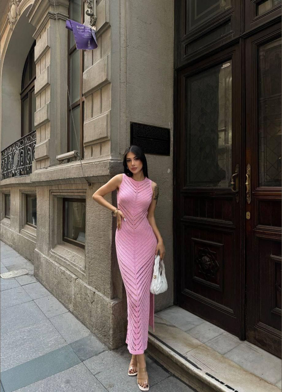 Рожева летнее платье No Brand