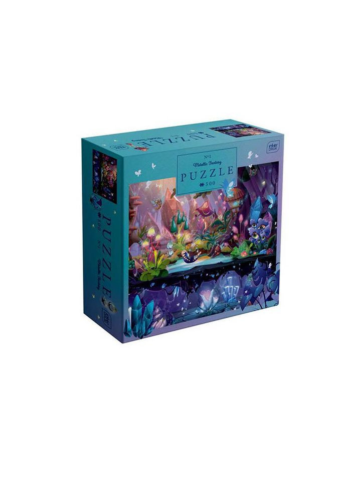 Пазли тришарові Metallic Fantasy Forest 500 шт. Interdruk (369154934)