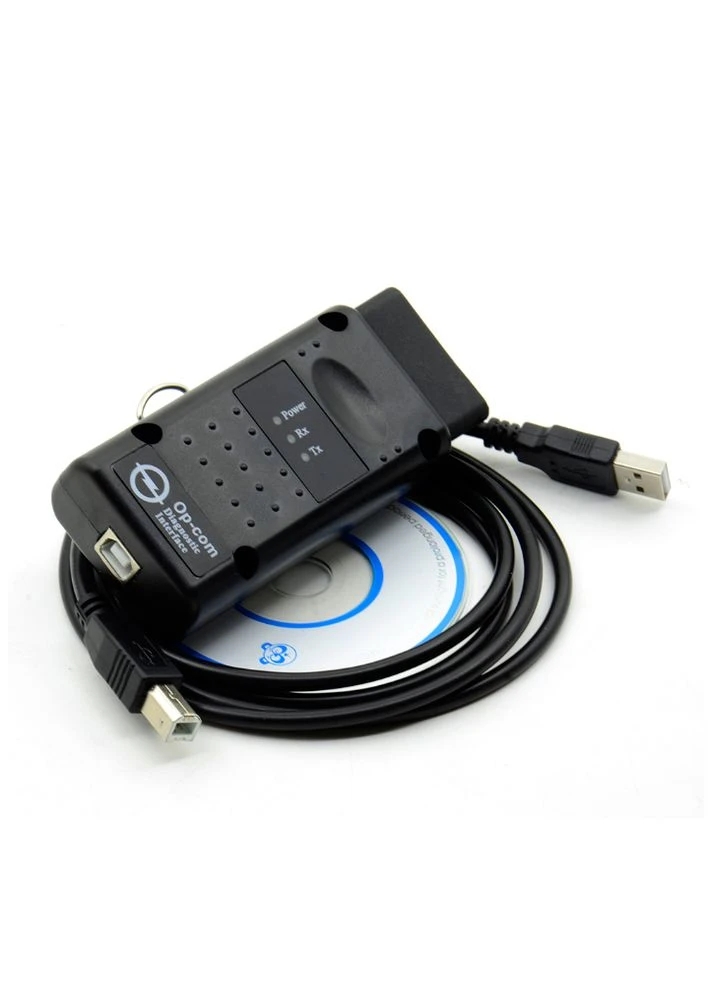 Диагностический сканер OBD2 OPEL OP-COM v1.95 USB No Brand (386211525)
