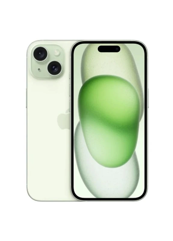 мобильный телефон iphone 15 256gb green (ref a) breezy (2amtpa3) Apple (399632352)
