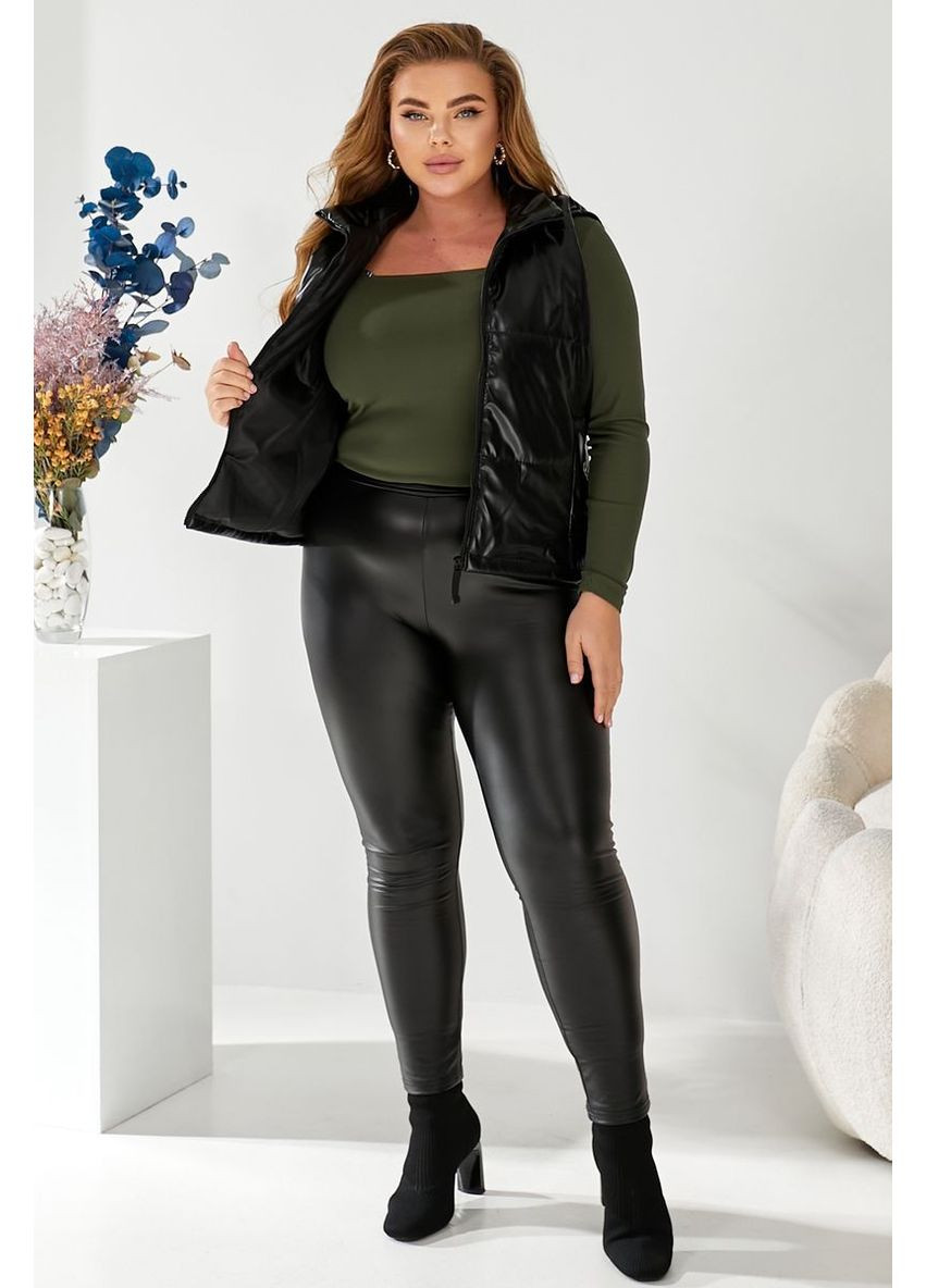 Жилет женский демисезонный экокожа Sport Line (367197076)