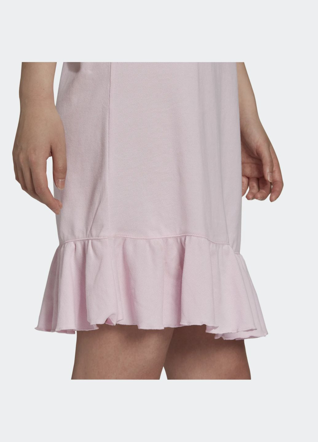 Розовое повседневный платье adidas