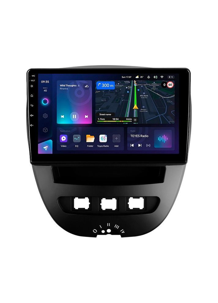 Штатна магнітола серії CC3L під Citroen C1 2005-2014, Peugeot 107 2005-2014, Toyota Aygo 2005-2014 (W3) Teyes (364489659)