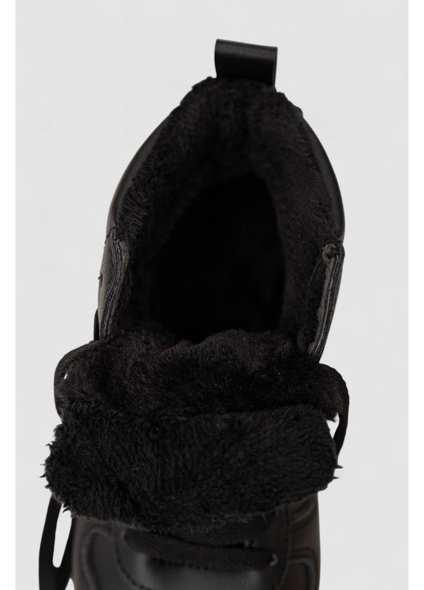 Кроссовки женские зимние, 248RBB15 Stilli чёрные зима (366971874)