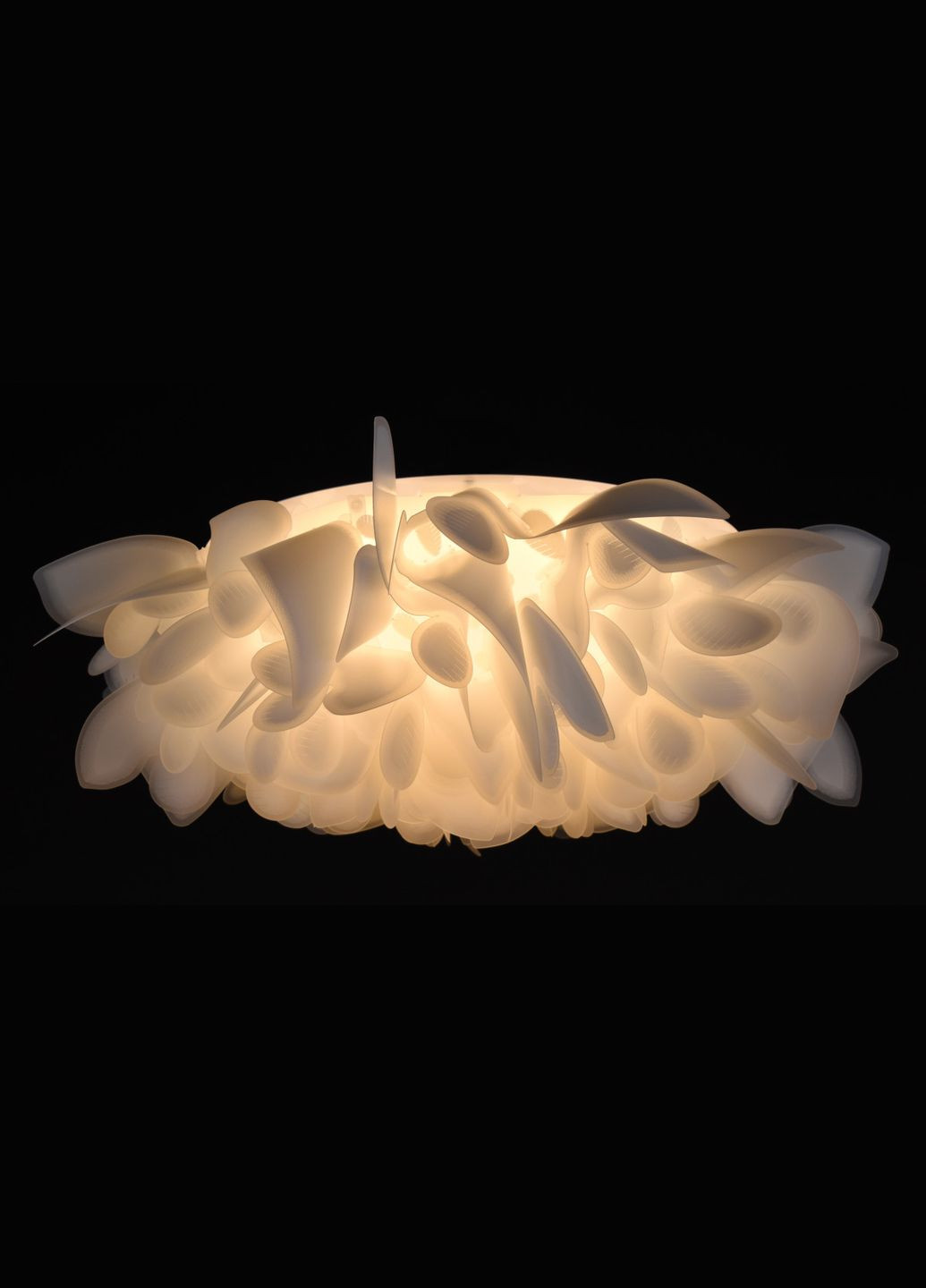 Люстра світлодіодна стельова LED світильник для квартири на стелю лед 28114 Білий 17х53х53 см. Sunnysky (364497384)