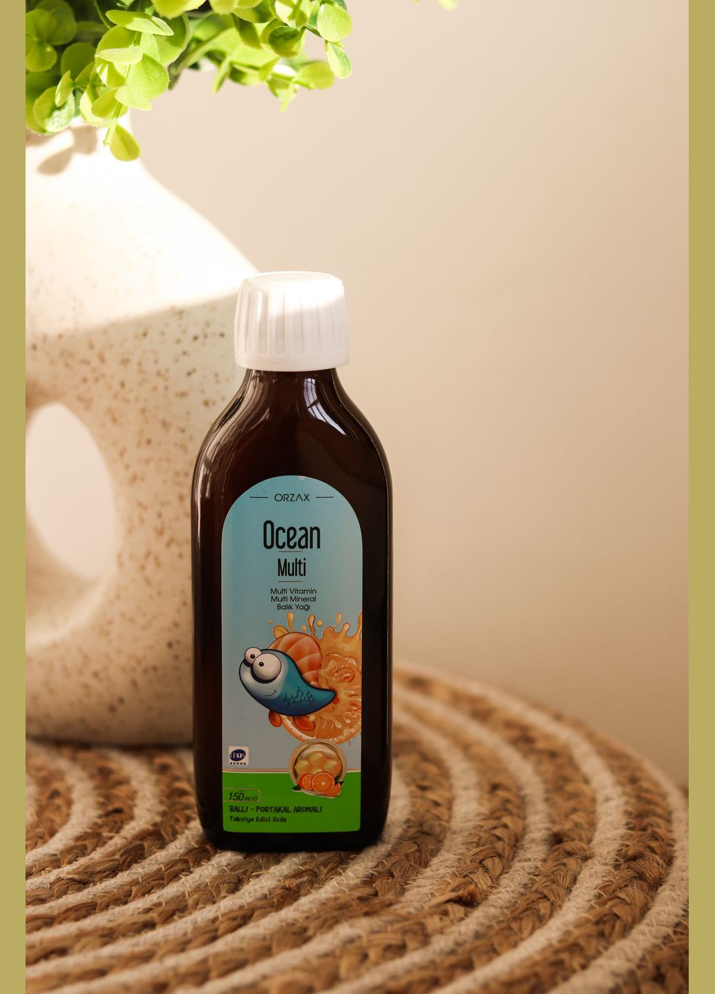 Ocean Multi Syrup, 150 мл: Вітамінно-мінеральний комплекс з Омега-3 для дітей Orzax (341327016)