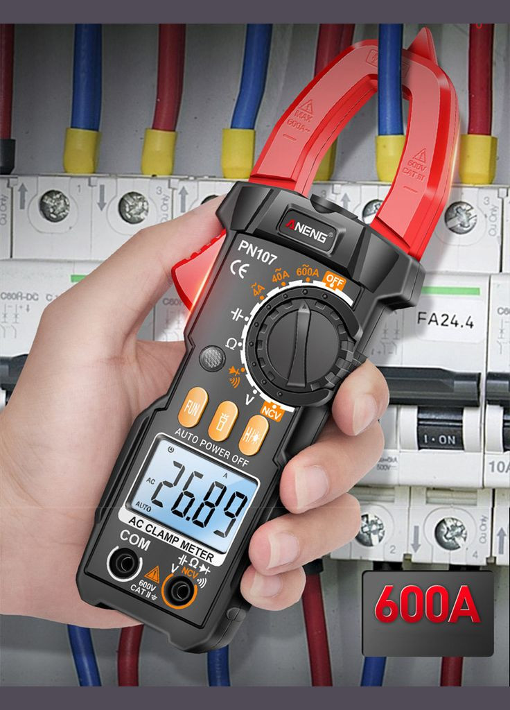 Цифровой мультиметр клещи PN107 на 4000 отсчетов Aneng (303401437)