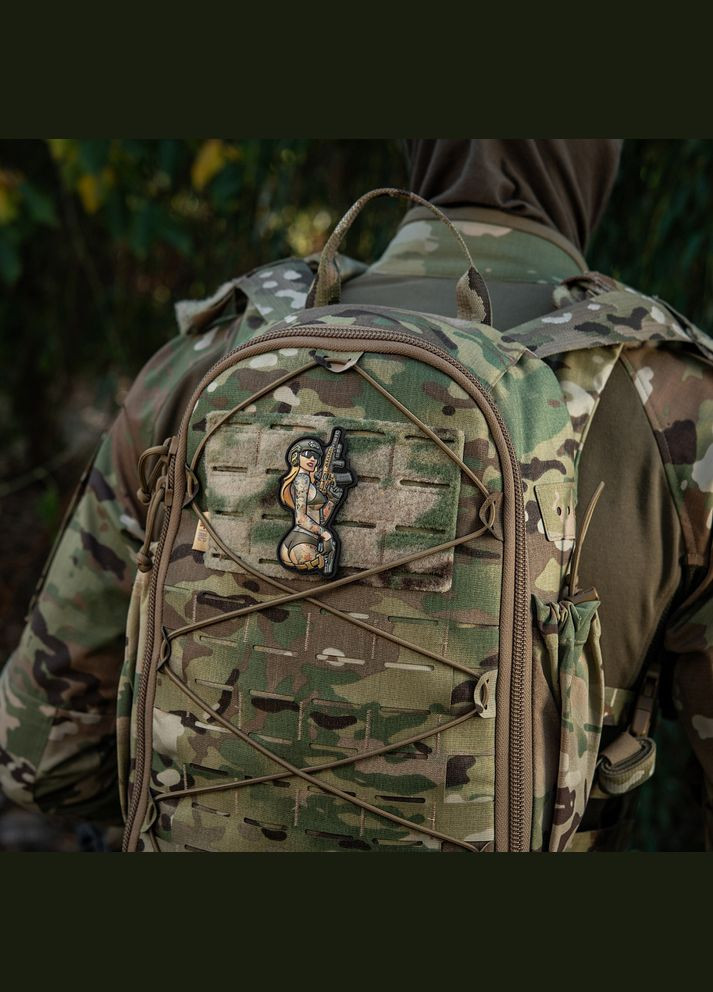 Нашивка Tactical girl №4 PVC tattoo Якудза M-TAC (315048039)