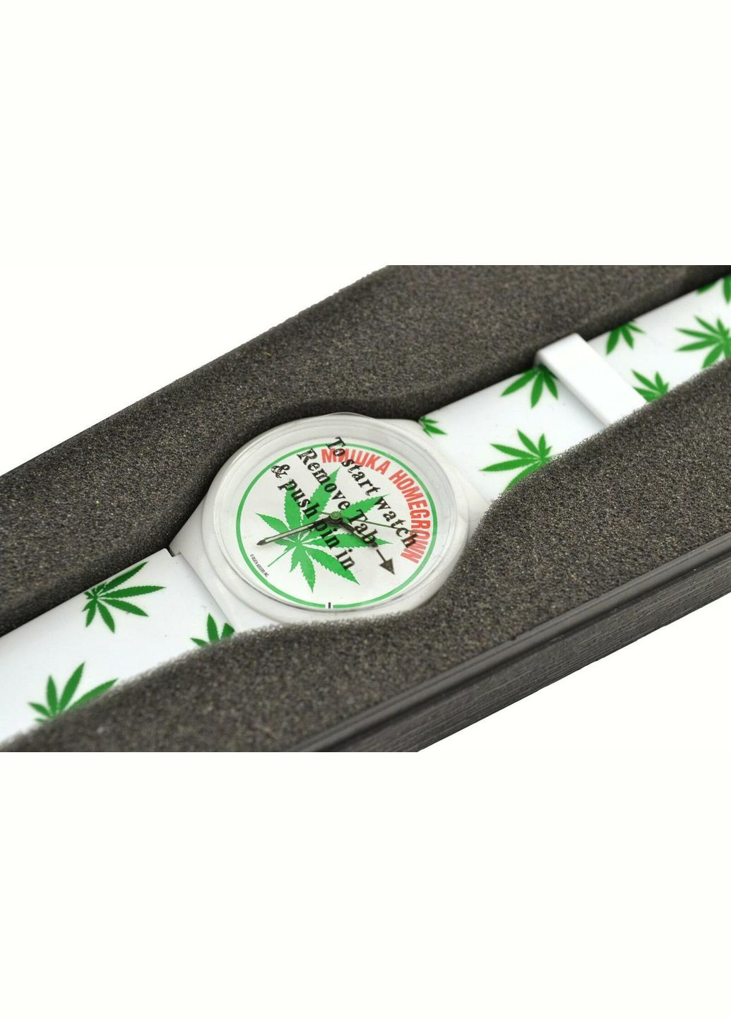 Часы наручные Mishka Homegrown Analog Watch 420 White Plantlife Authentic Mishka NYC (292132746)