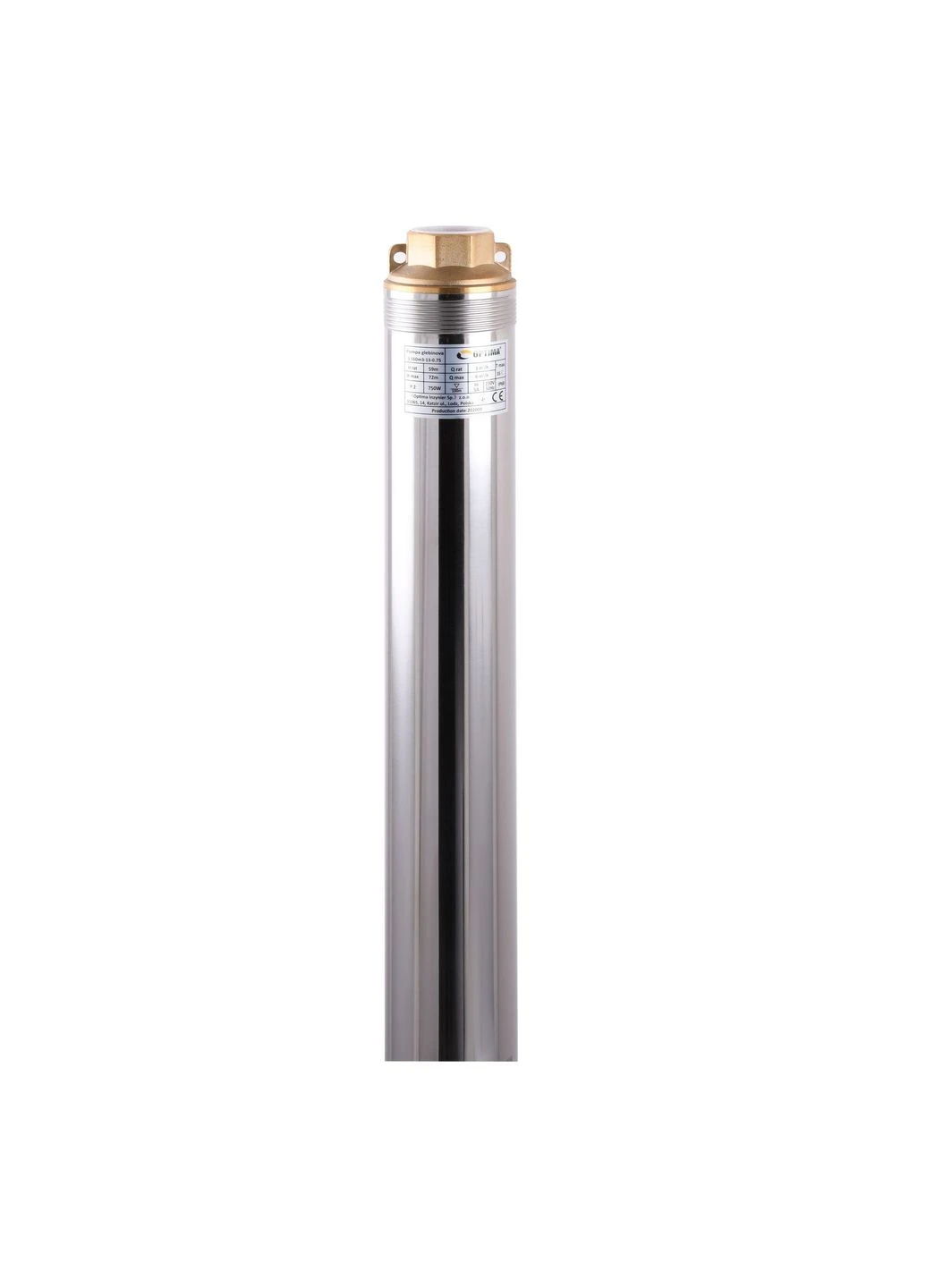 Насос скважинный с повышенной уст-тью к песку 3,5SDm3/13 0,75 кВт 72м кабель 1,5м NEW Optima (397071164)