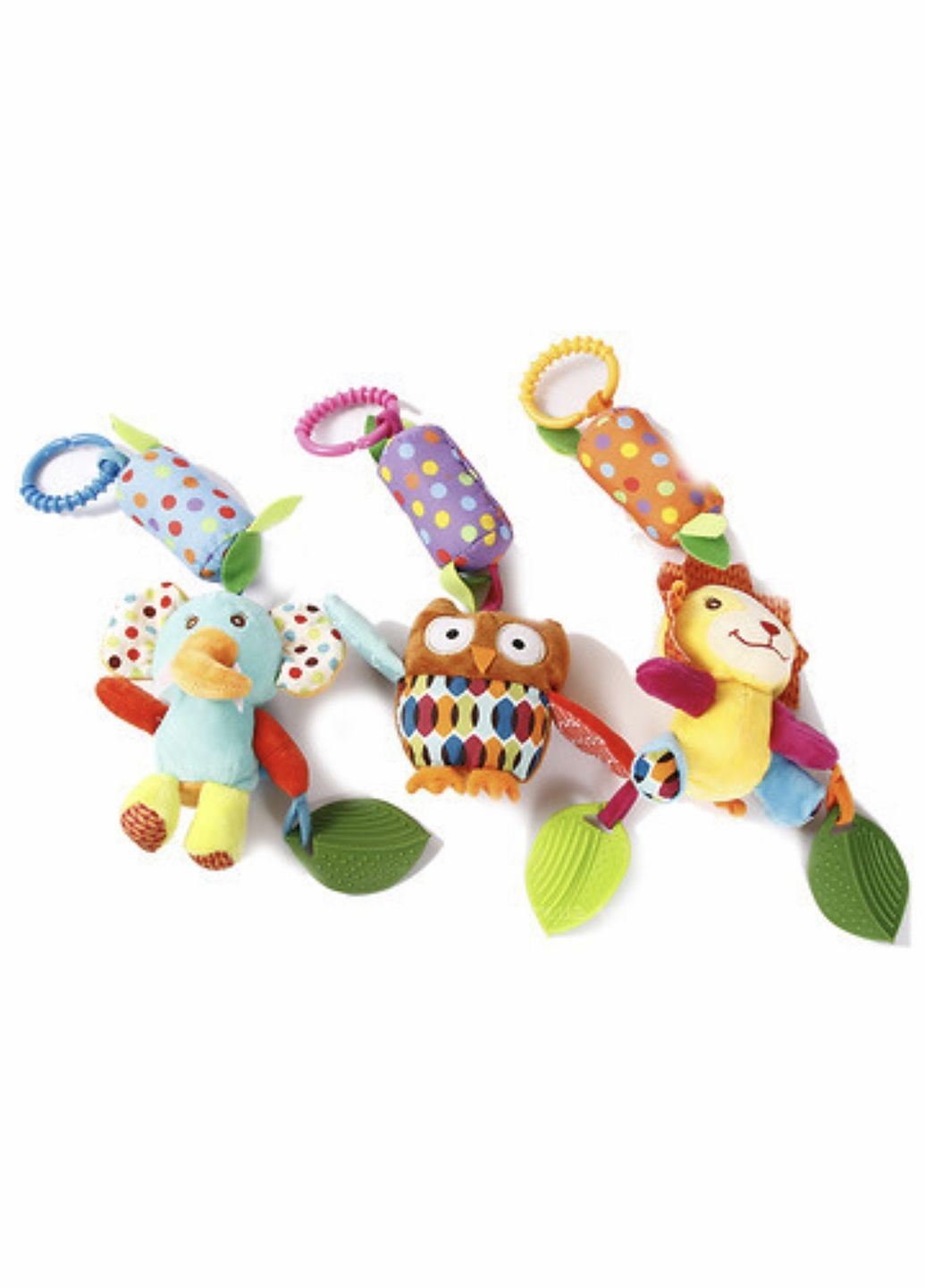 ЛИНДО F 1001 Мягкая игрушка погремушка с прорезывателем Lindo (299317553)