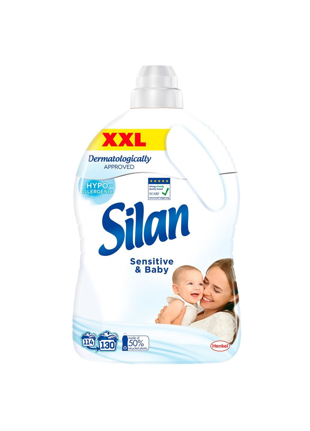 Ополаскиватель-кондиционер для белья Sensitive & Baby, 2860 мл Silan (328308724)