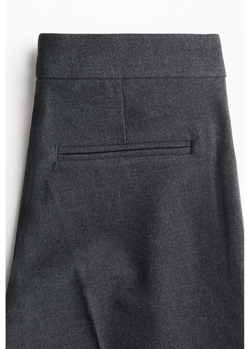 Женские элегантные брюки клеш Н&М (58628) S Темно-серые H&M (366144630)