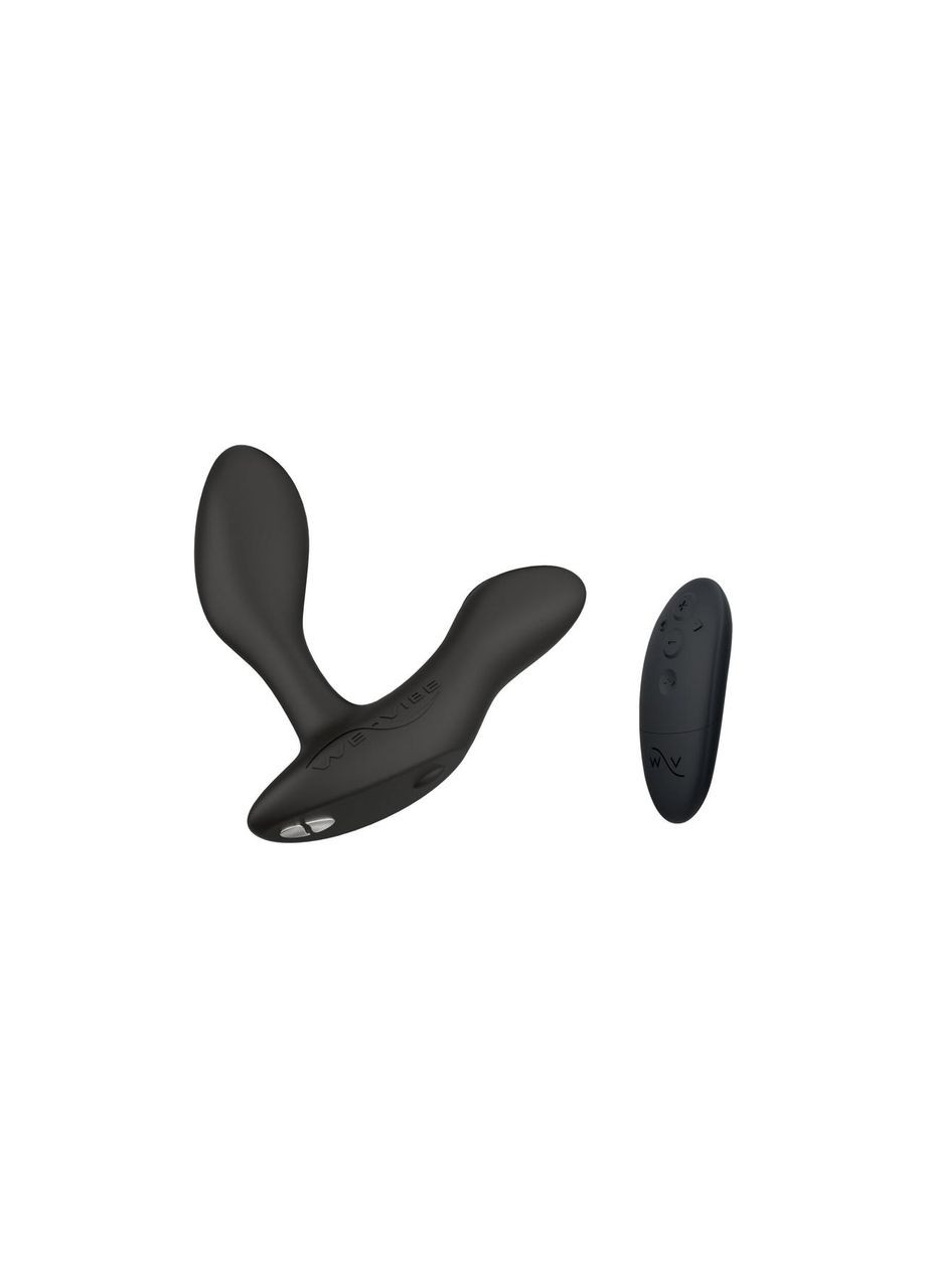 Смарт-вибромассажер простаты Vector+ CHARCOAL BLACK, пульт ДУ, регулируемый угол наклона We-Vibe (371389326)