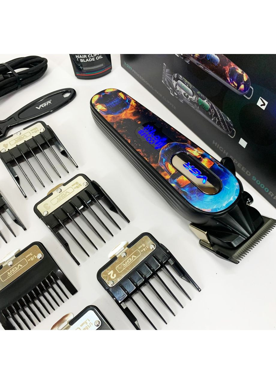 Акумуляторна машинка для стрижки V-279 RED VGR (364666055)