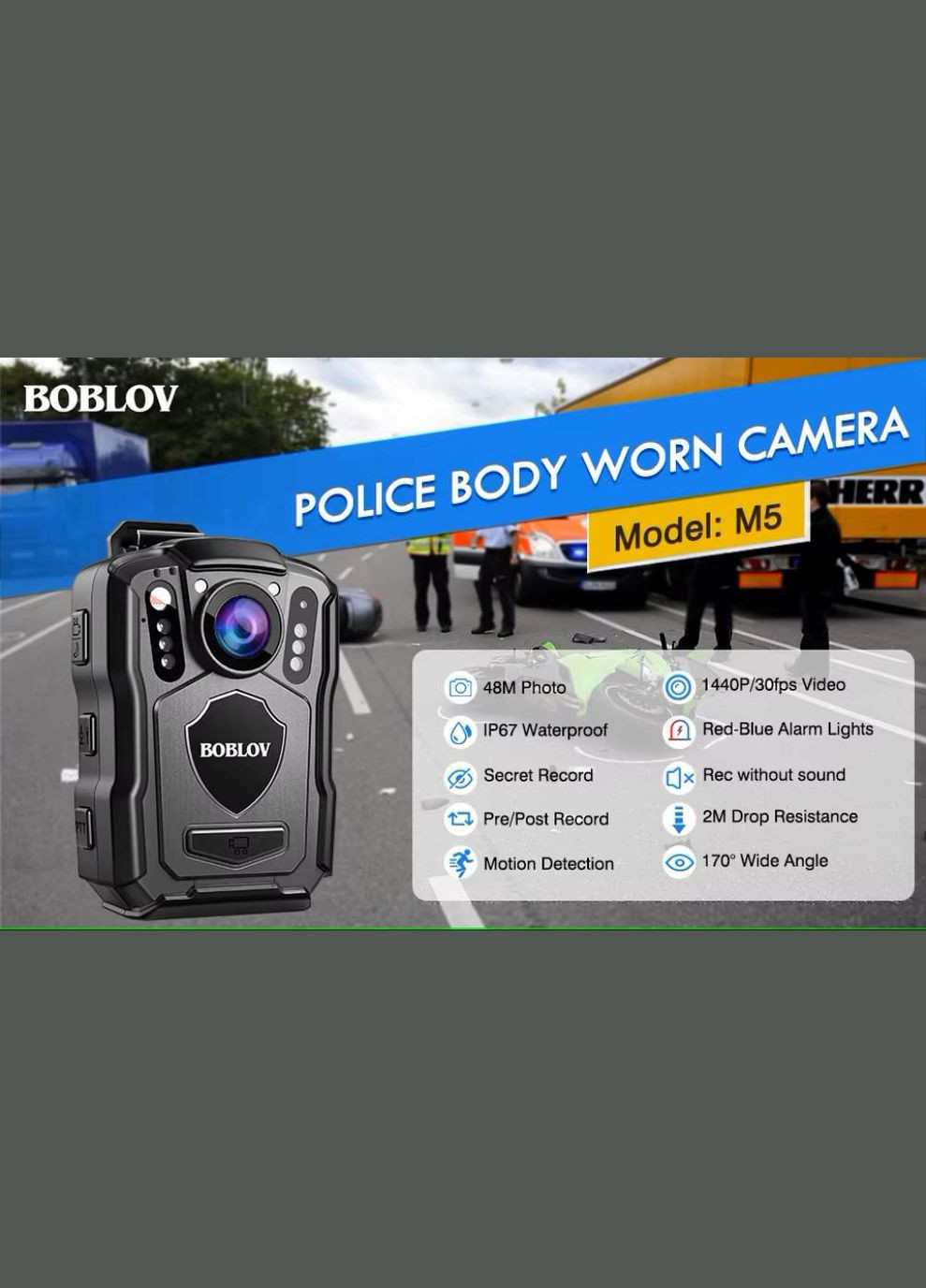 Боді камера M5, 128Гб (1329) Boblov (333832070)