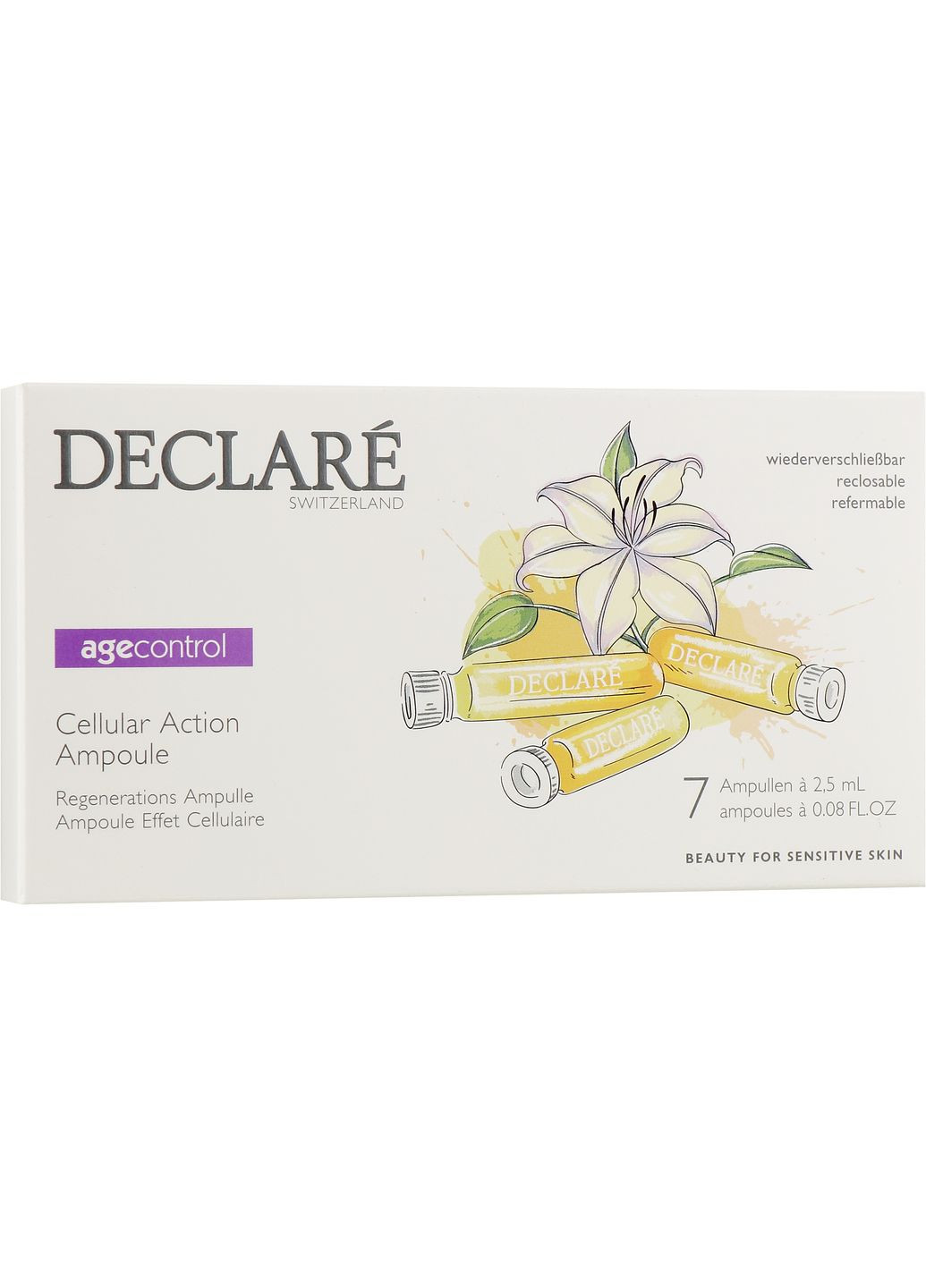 Declare Інтенсивний відновлюючий концентрат Cellular Action Ampoule 7x2.5ml (2-224420) — Крем, Швейцарія (369795079)