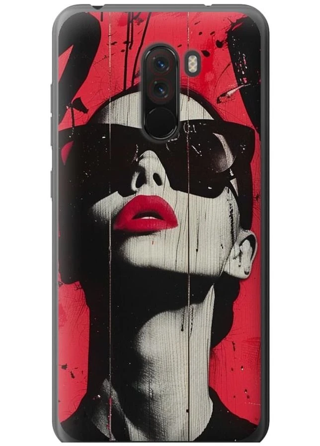 2D пластиковый чехол 'XO Love v1' для Endorphone Xiaomi Pocophone F1 (285702507)