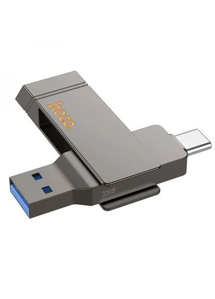 Двойная флешка UD15 Clever 128 GB USB 3.2 + TypeC Hoco (293345748)