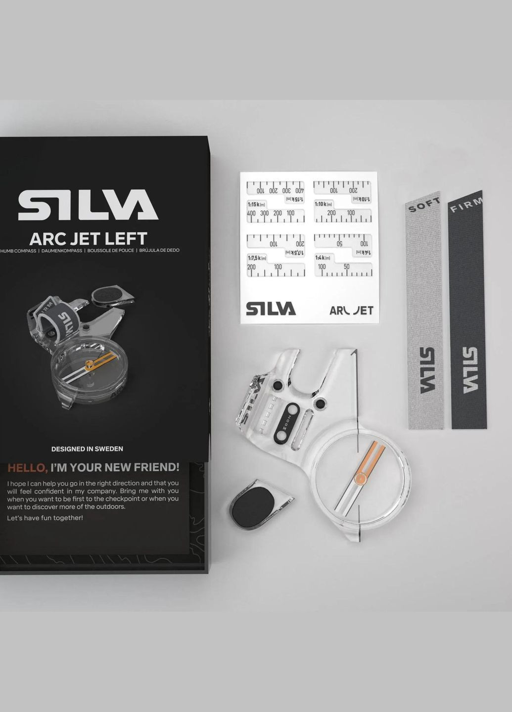 Компас Arc Jet Left для лівої руки Silva (338371257)