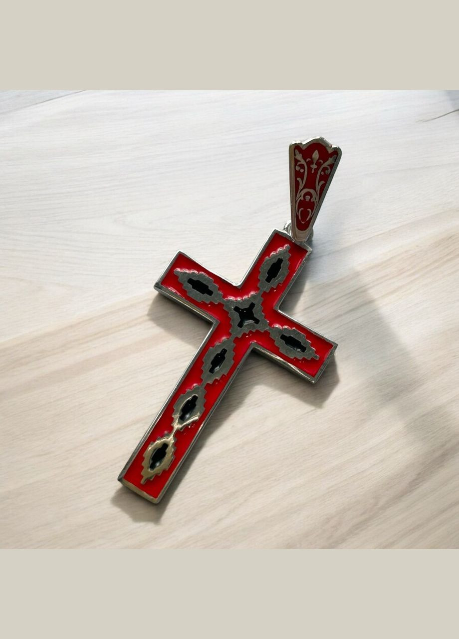 Подвес серебряный Крестик А243к No Brand (323166353)