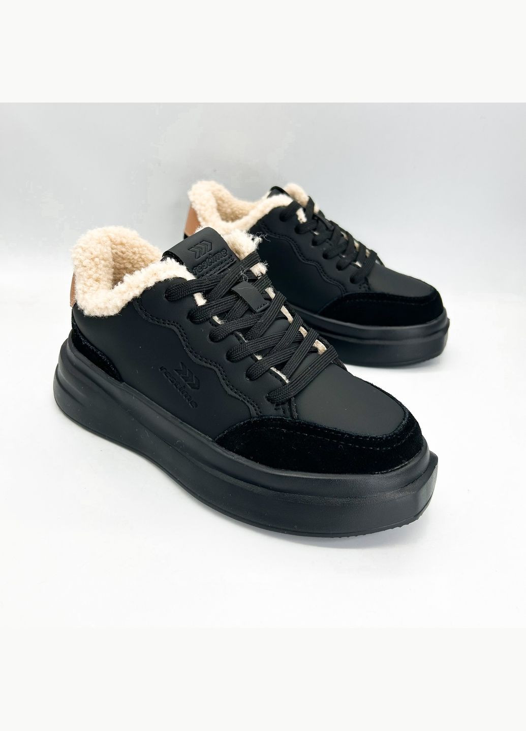 Зимние ботинки (р) экокожа/замша 0-1-1-hwz-24380 Restime