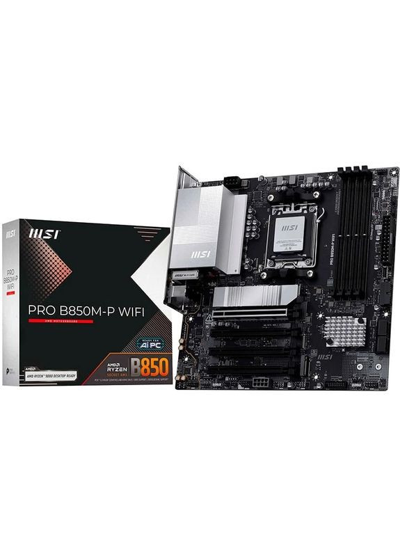 Материнская плата Pro B850M-P WiFi Socket AM5 MSI (372011913)