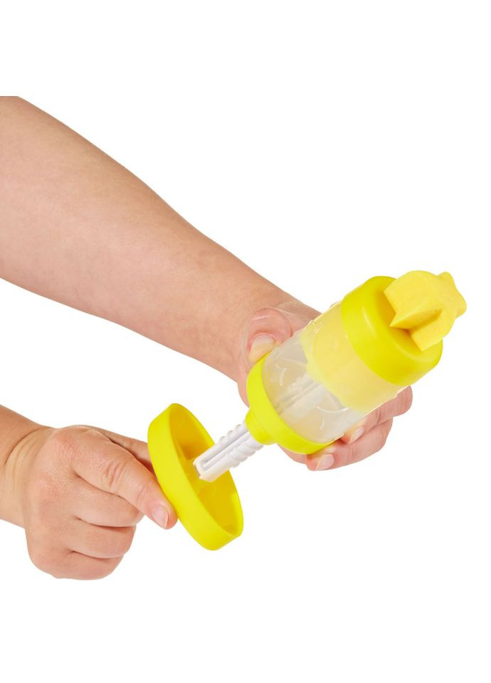 Незастывающая масса для лепки с прессом 595106(Yellow) 5х6х19 см Wonder Factory (366096789)