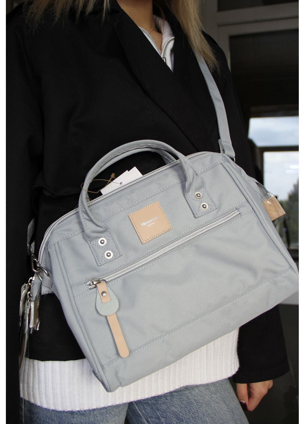 Сумка крос-боди 9116 | На каждый день, через плечо, вместительная Himawari 9116 - 01 (363131868)