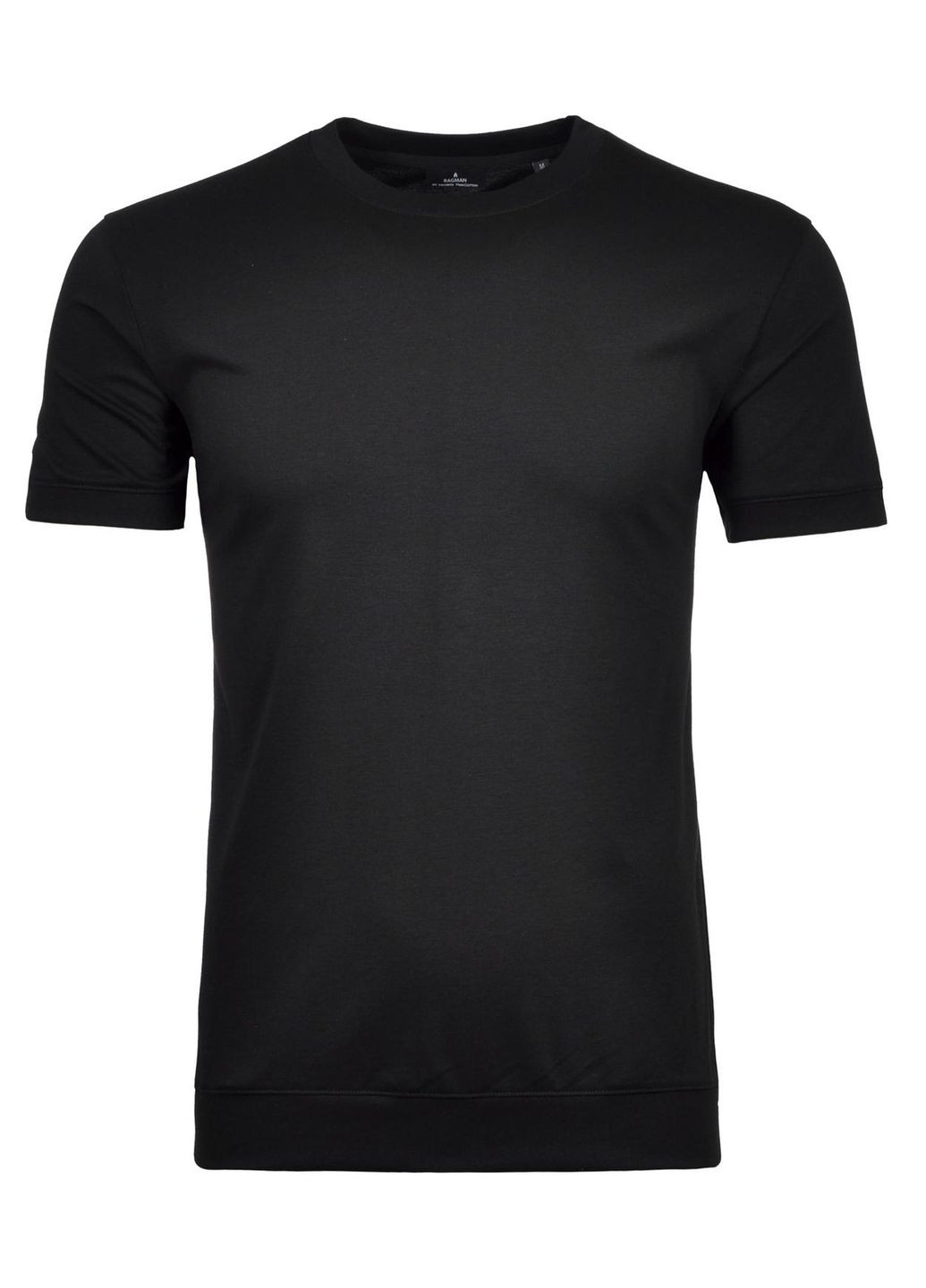 Черная футболка-футболка мужская для мужчин Ragman