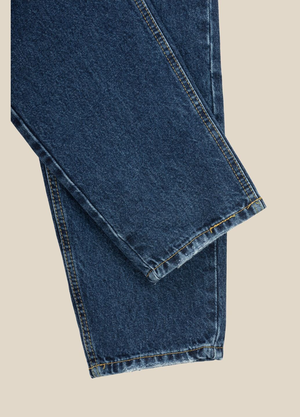 Джинсы Mom Fit женские WBC02449 Синий shop (2000990872487) LAWA - (329057678)