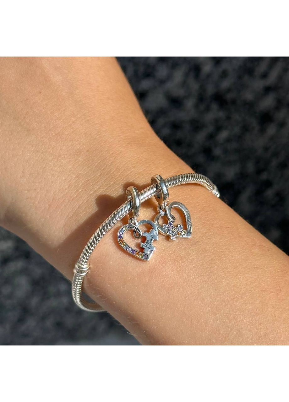 Срібний шарм Пандора "Моя друга половинка" 792239C01 Kabluchka (355348571)