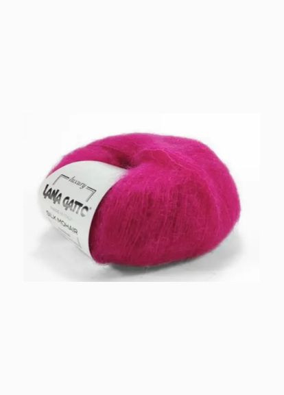 Мохер на шовку Silk Mohair № 30483 рожевий Сілк Мохер (Італия) Lana Gatto (365830018)
