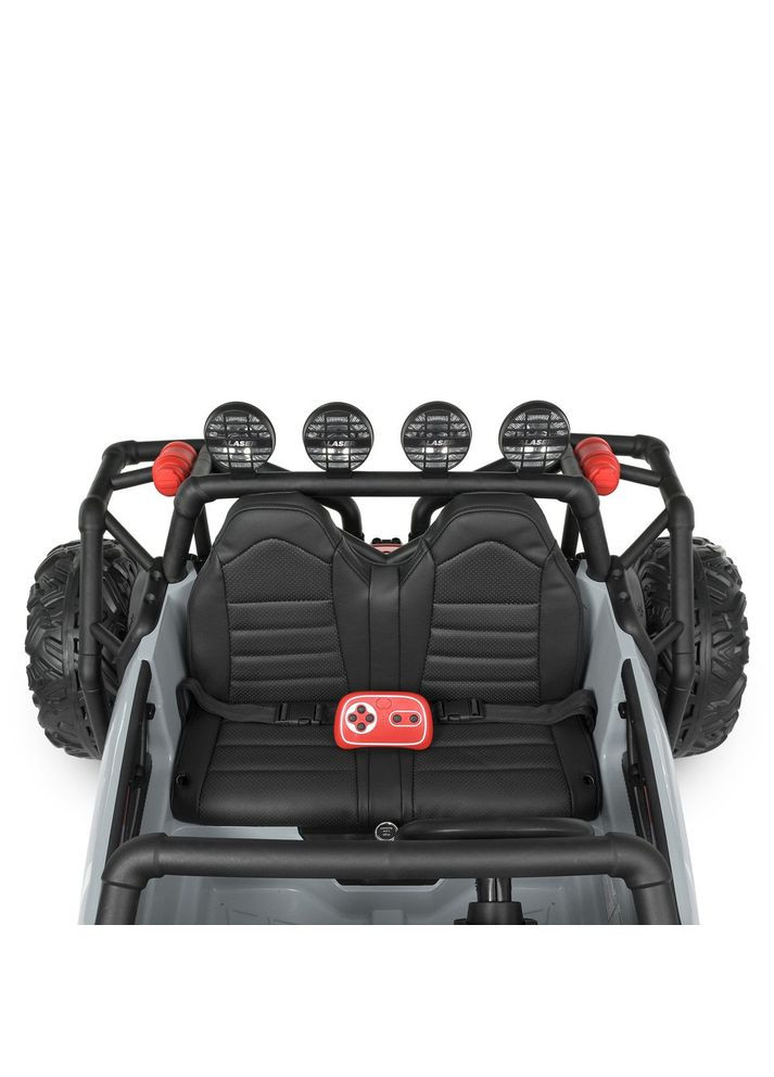 Детский электромобиль Багги Racer JS3168EBLR-11(24V), двухместный. Серый Bambi (285715069)
