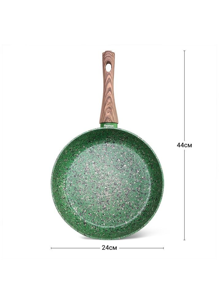 Сковорода без кришки Malachite 24 см 14309 Fissman (319663045)