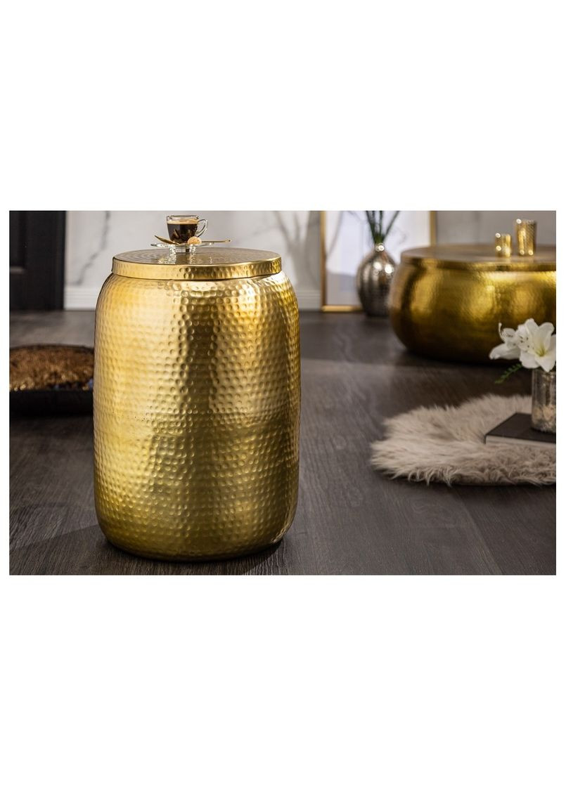 Стіл журнальний Orient 35 см, золото Invicta Interior (308983379)