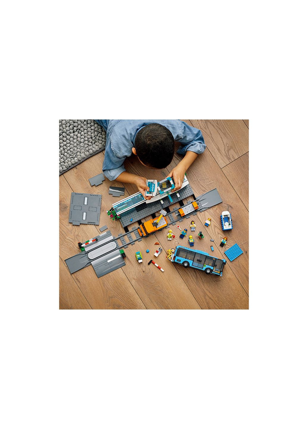 City Trains Железнодорожная станция 907 деталей (60335) Lego (304055257)