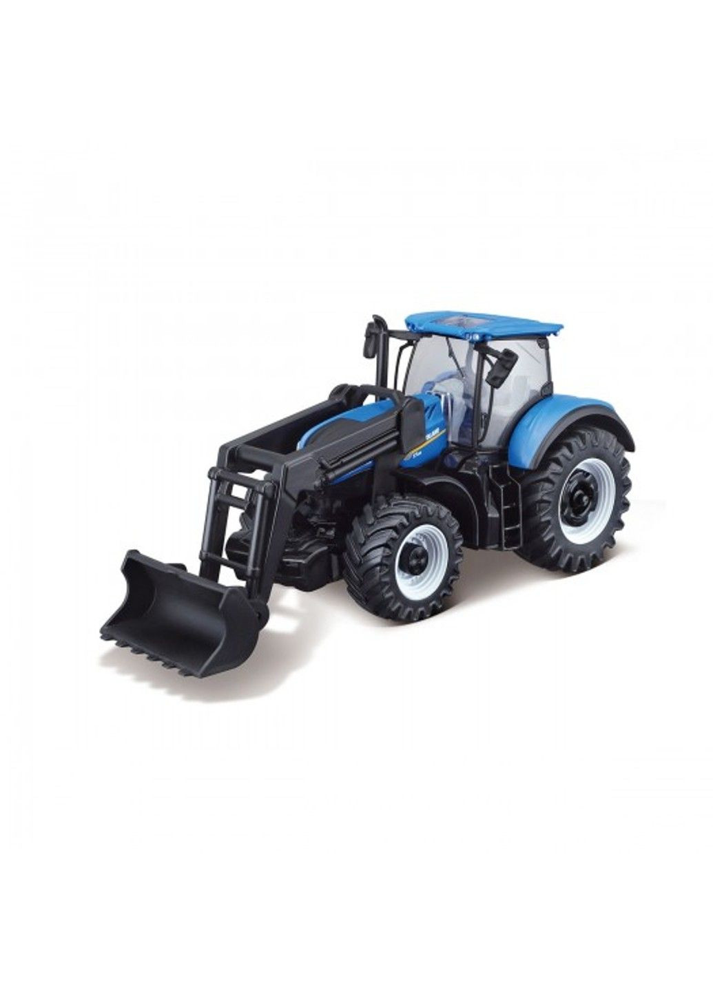 Автомодель серії Farm - Трактор NEW HOLLAND T7.315 з фронтальним навантажувачем (синій, 1:32) Bburago (333708878)
