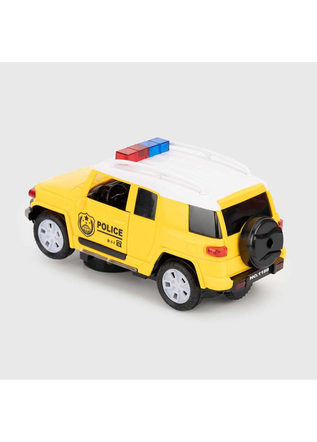 Игрушечная машина Полиция 1188-1 со световыми и звуковыми эффектами No Brand (293060202)