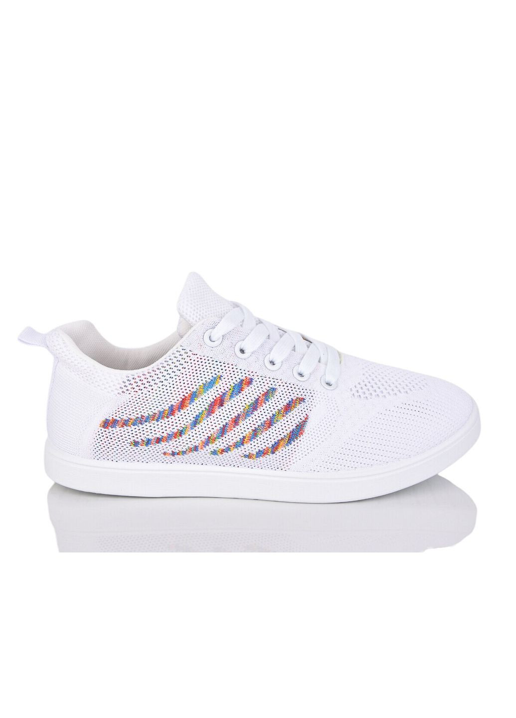 Белые женские кеды f15-008 FLOCC City